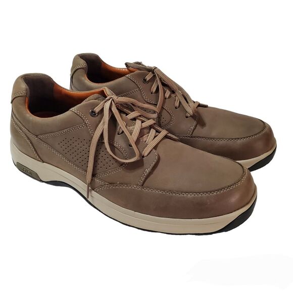 Dunham 8000 Blucher Slip Resistant Comfort Casual Shoe Breen Size 14 - Picture 2 of 16